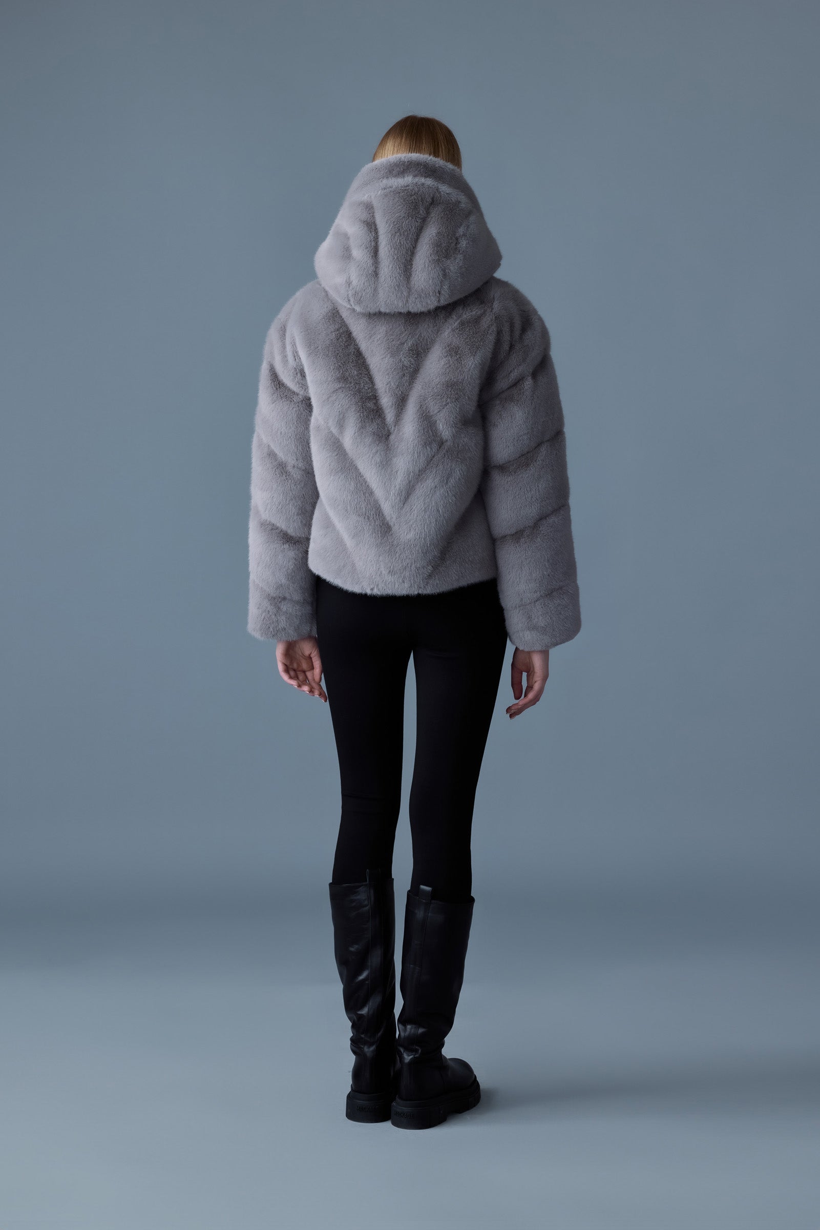 Anik brushed faux fur down jacket Mackage UK