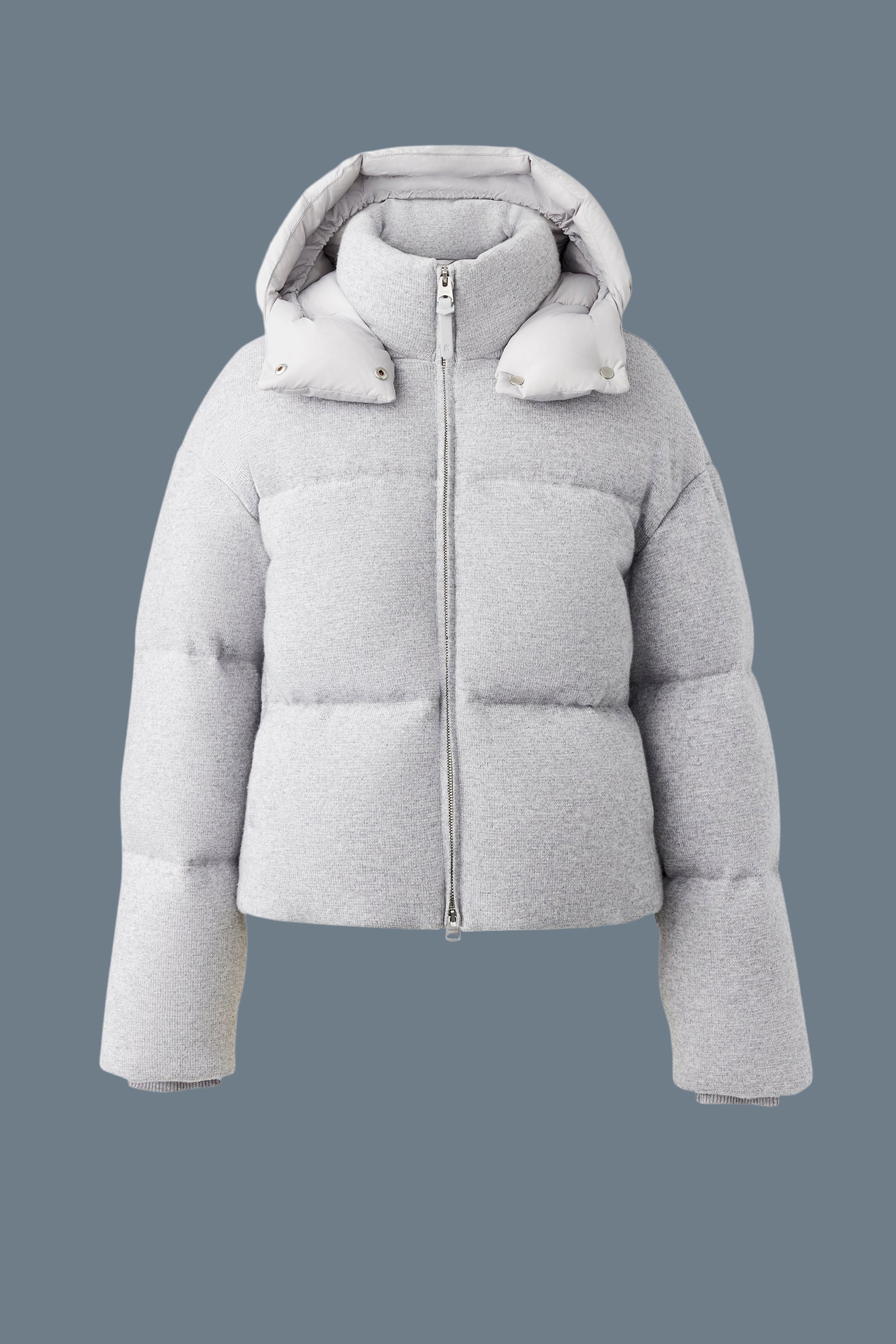 Ladies grey down jacket hotsell