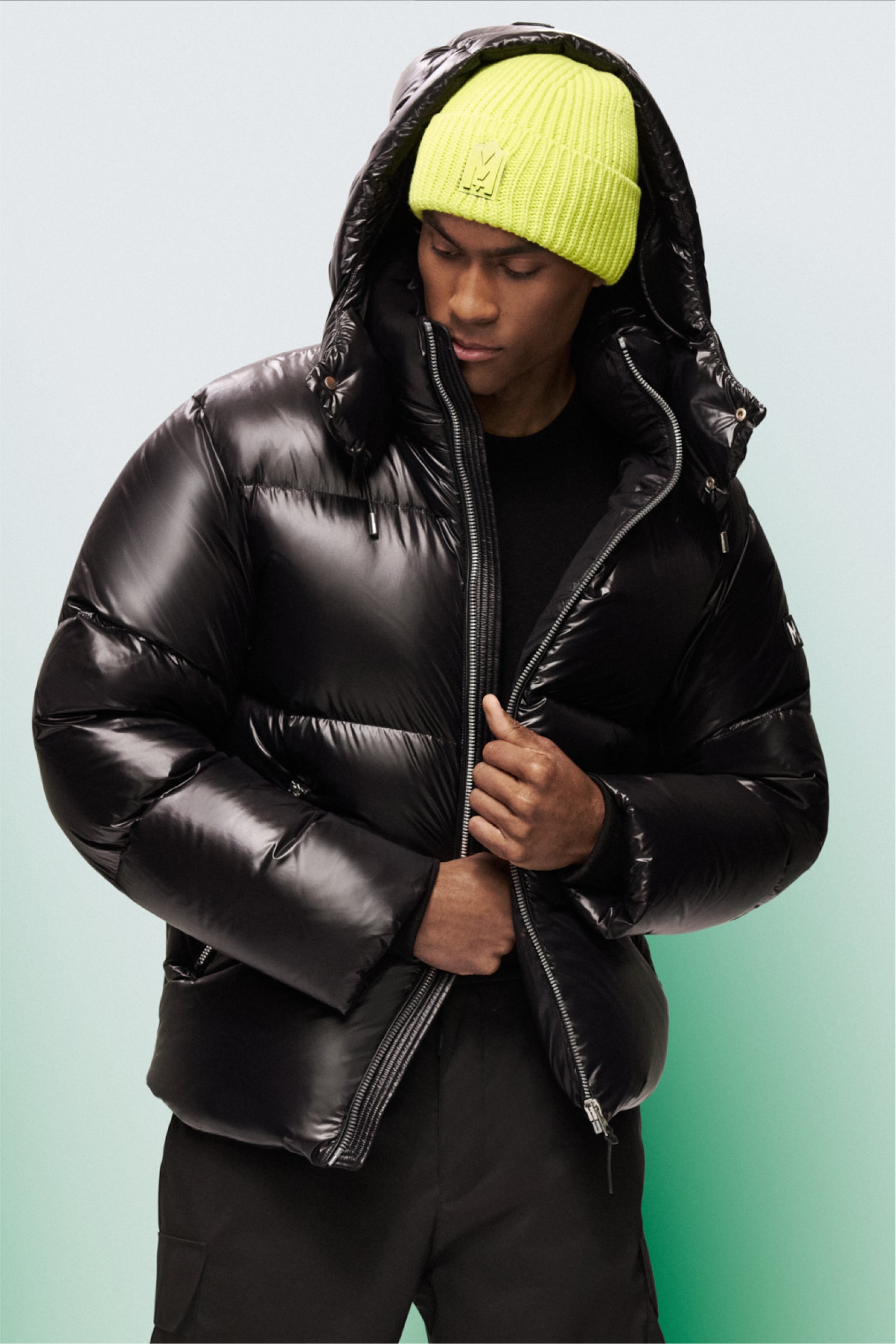 Mackage leather down jacket online