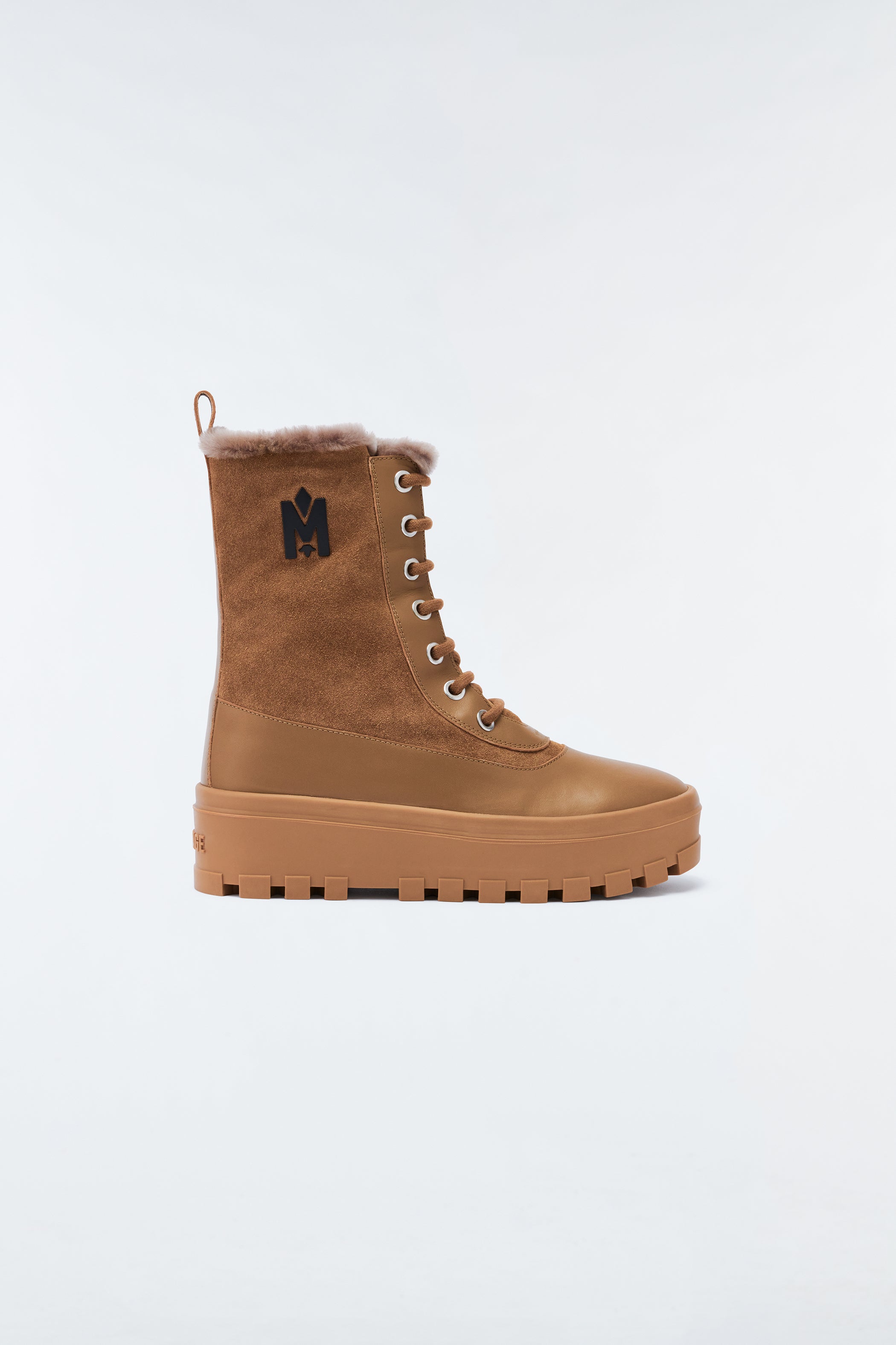 Mens fur lined snow boots online