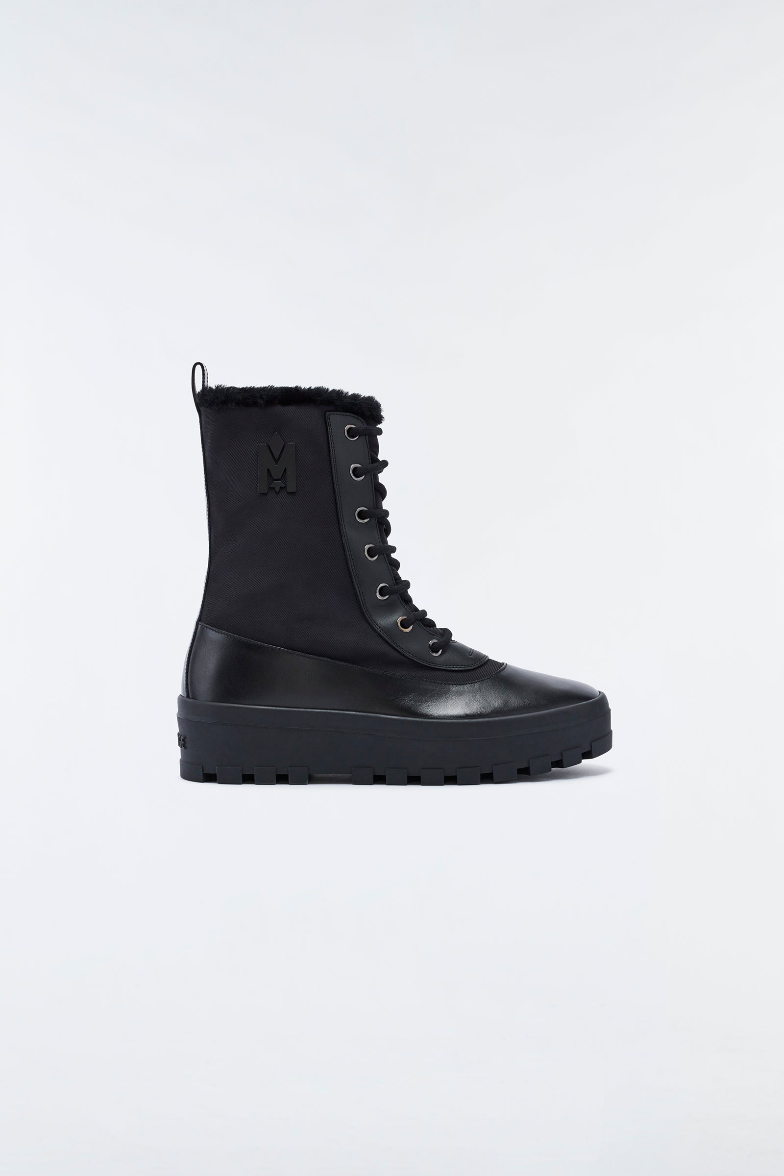 Mens shearling boots sale sale