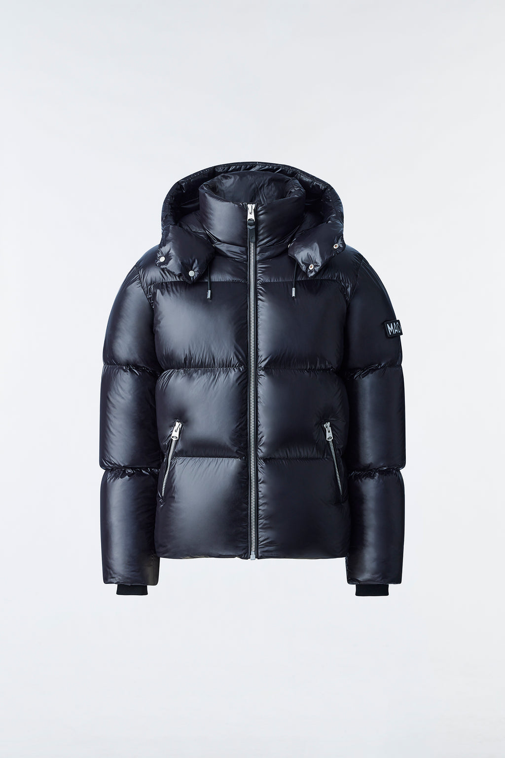 Kent, Lustrous light down jacket with hood for men | Mackage® UK